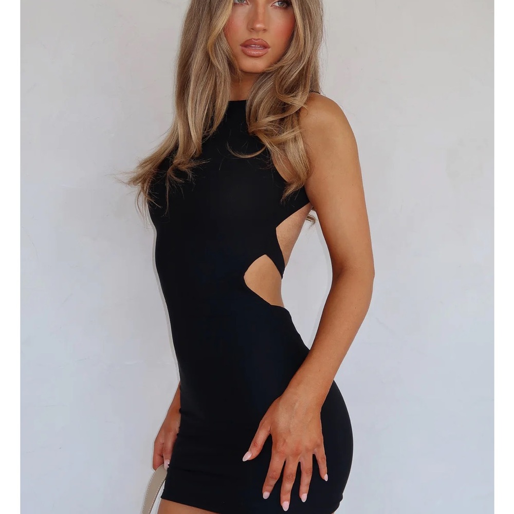 White Fox - Get To Know You Mini Dress Black / Small